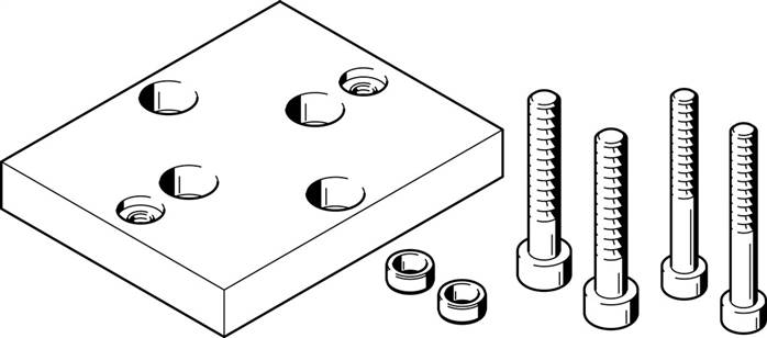 FESTO HAPG-SD2-46 (544645) Adapterbausatz