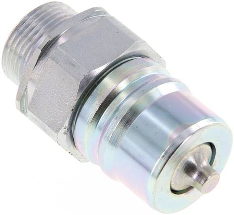 Steckkupplung ISO7241-1A, Stecker Baugr.6, 20 S (M30x2)