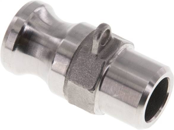 Kamlock-Stecker mit Anschweißende 21,3mm