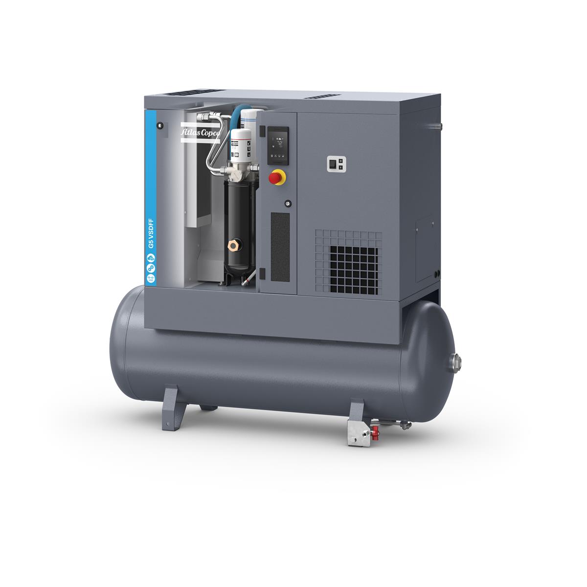 Atlas Copco Schraubenkompressor G5 VSD FF-10 TM