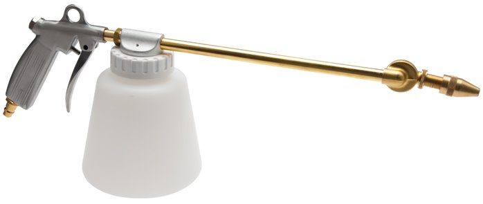 Sprühpistole mit geradem Sprührohr - 360° verstellbare Düse