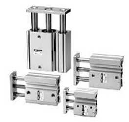 SMC EMGQL32-10 SMC Kompaktzylinder mit Fuehrun