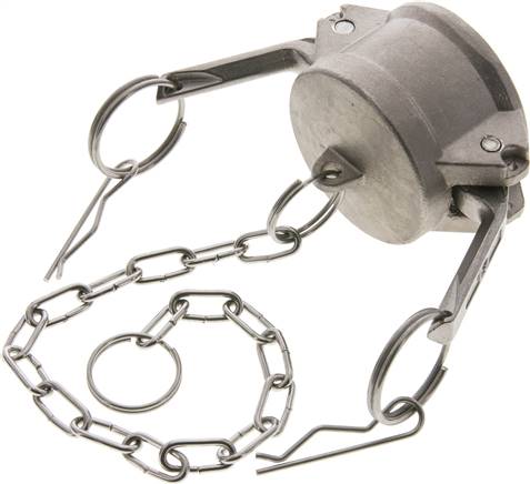Kamlock-Verschlusskappe (DC) 1-1/2", Edelstahl (1.4408)