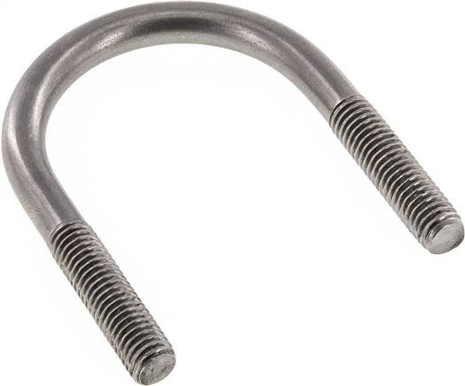 Rundstahlbügel, M 8, 42,4mm, 1.4301