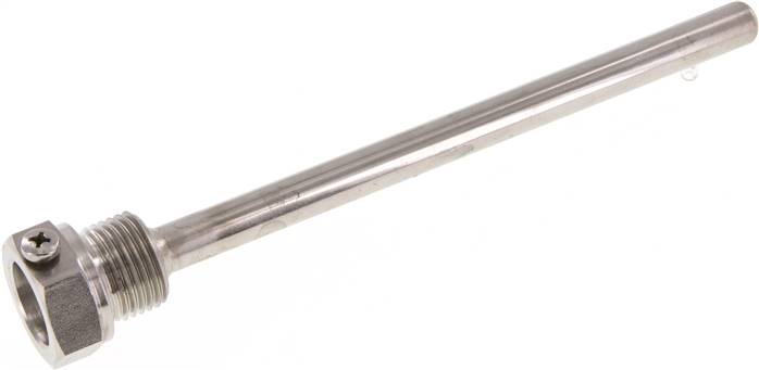 Schutzrohr zum Einschrauben (G 1/2"), 160mm, 1.4571 Typ TR 160 BUND ES