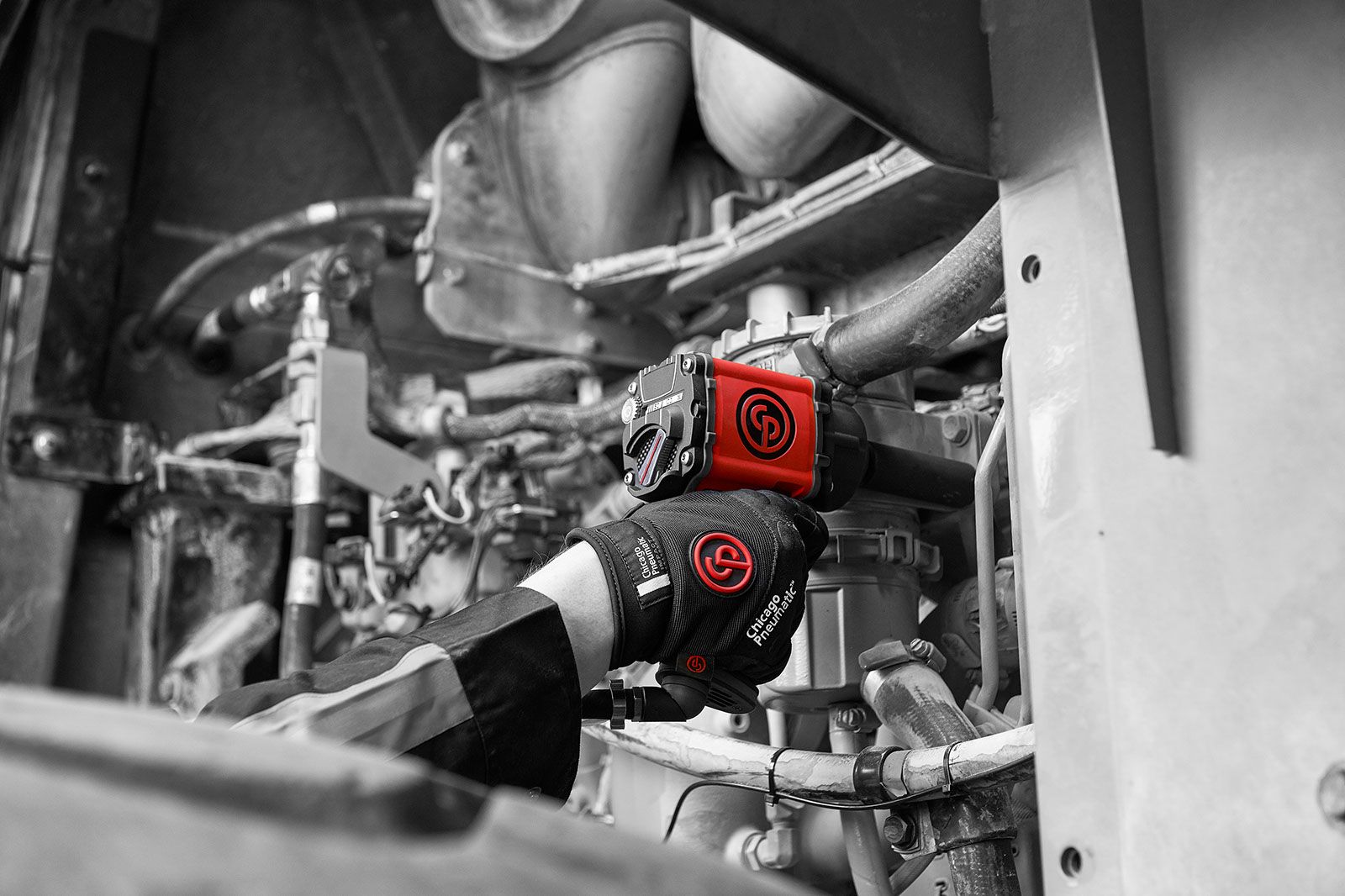 Innovation: Chicago Pneumatic Schlagschrauber G 1/2 CP7755 Air Flex Mini mit 11 Einstellungen