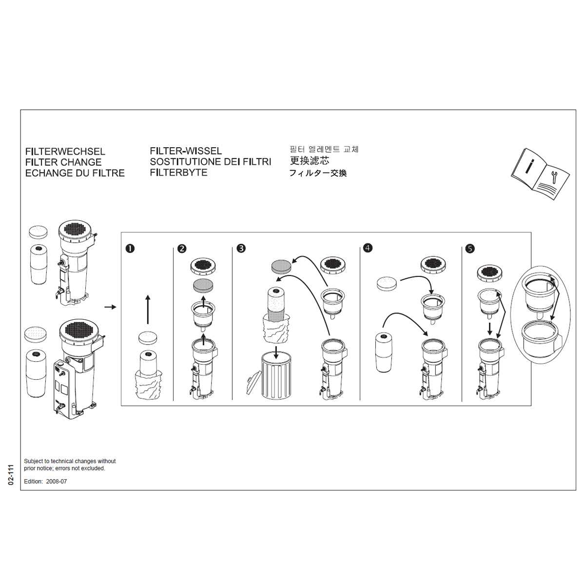 BEKO Filter Set für ÖWAMAT 11 4011999