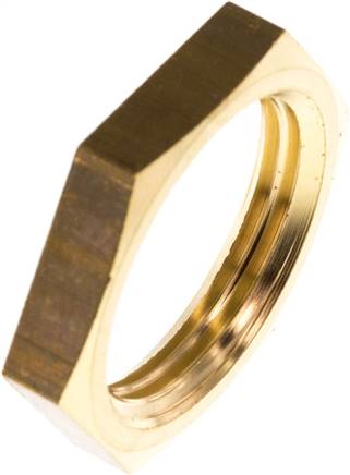 Gegenmutter G 3/4", Messing