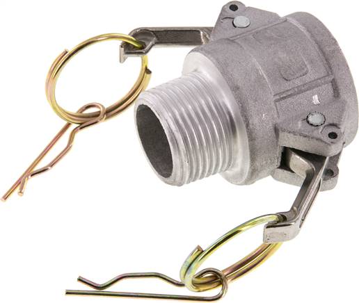 Kamlock-Kupplung (B) R 1"(AG), Aluminium