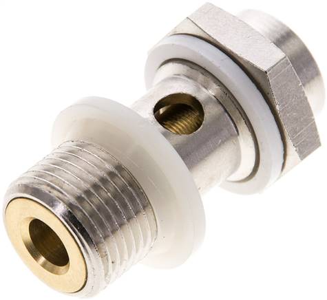 Drosselhohlschraube G 3/8", abluftregelnd (B), Schlitzschraube (mit Schraubendreher einstellbar)