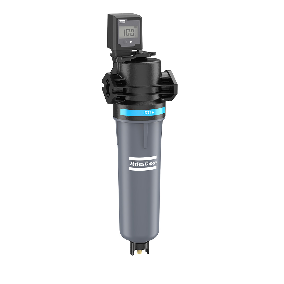 Atlas Copco Hochleistung-Koaleszenzfilter UD 75+ ohne inPASS