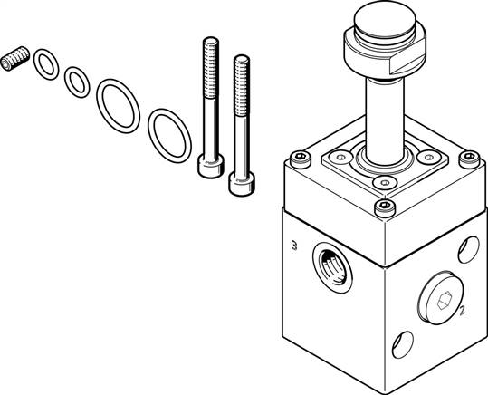 FESTO VOFC-LT-M32C-MC-FGP14-F19A (4514745) Ventil