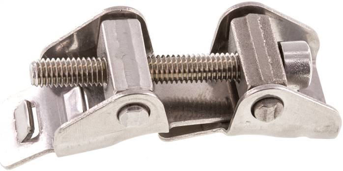 18 mm Schraubschloss über 150 mm, Edelstahl