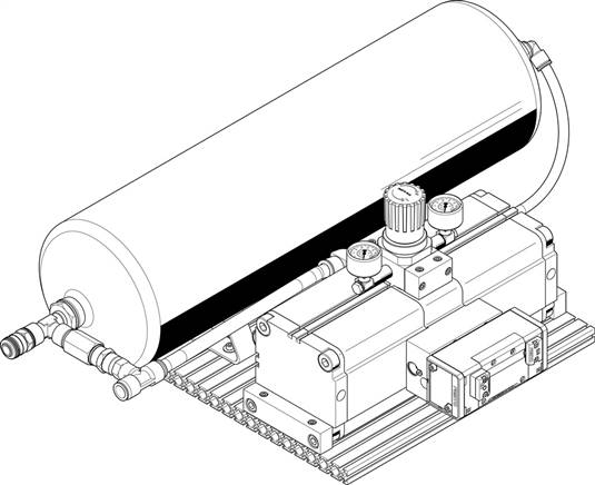 FESTO DPA-100-16-CRVZS20 (552937) Druckbooster