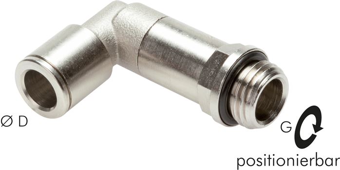 Winkel-Steckanschluss, lang G 1/8"-4mm, IQS-MSV (Standard)