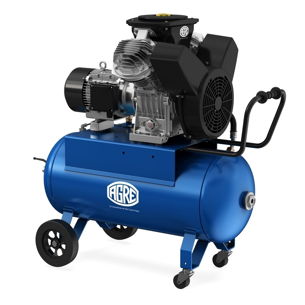 AUSSTELLER I AGRE Industrie-Kolbenkompressor Typ BOSS 6002 D 2.0 fahrbar, 4116002213