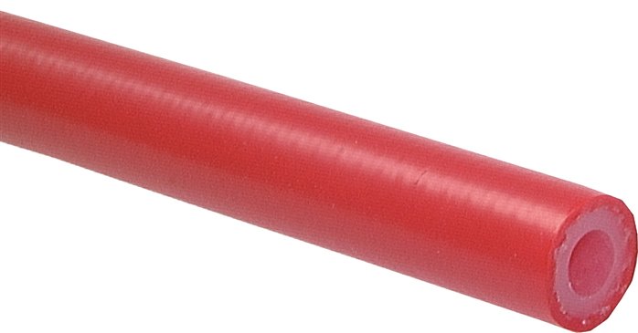 Silikonschlauch, gewebeverstärkt 13 x 21 mm, rot