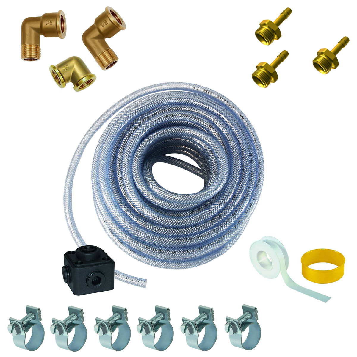 DF-Kondensat-Sammelleitung für 2 Anschlüsse