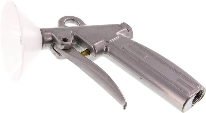 Alu Ausblaspistole mit Kurzdüse Ø 1,5 und Schutzschild G 1/4"