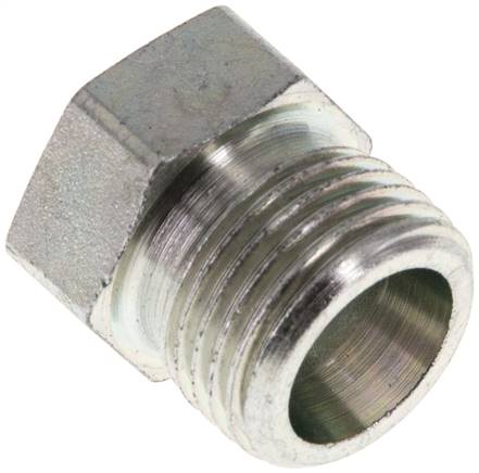 Verschlussverschraubung für Rohre 10 S (M18x1,5), Stahl verzinkt