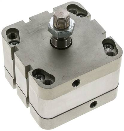 ISO 21287-Zylinder, doppeltw., Kolben 80mm, Hub 10mm, Kolbenstange AG