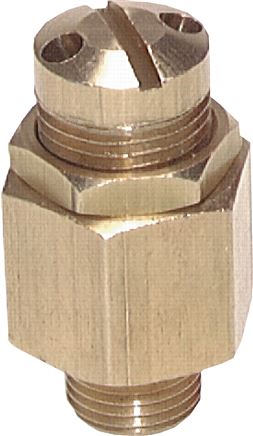 Mini-Sicherheitsventil G 1/4", 30 - 60 bar, Messing