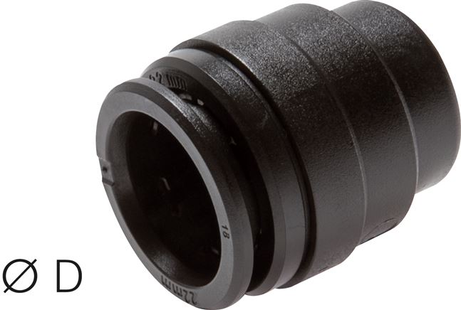 Verschlusskappe für 15mm Schläuche, IQS-Big
