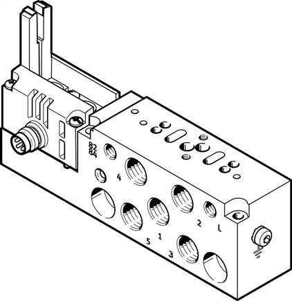 FESTO VMPA14-IC-AP-1-EX1E (8023668) Anschlussplatte