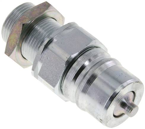 Schott-Steckkupplung ISO7241-1A, Stecker Baugr.6, 20 S (M30x2)