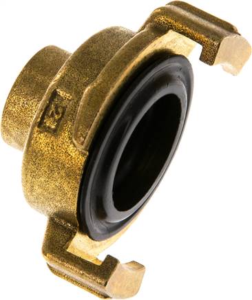 GK-Schlauchkupplung,G 3/8"(IG), Messing, 25 bar