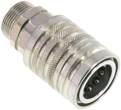 Steckkupplung ISO7241-1A, Muffe Baugr.3, 18 L (M26x1,5)