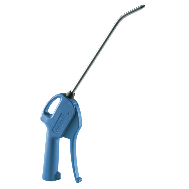 Prevost Blaspistolen mit langer Metalldüse IG BSPP = G 1/4 Luftverbrauch = 9,4 Länge der Düse = 1000