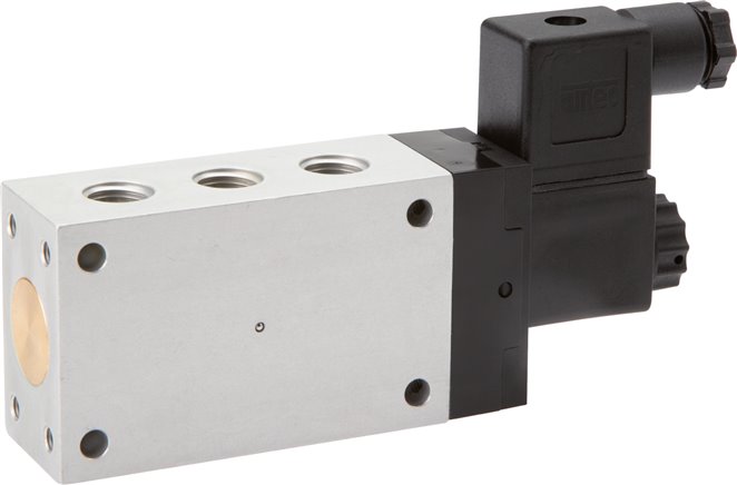 5/2-Wege Magnetventil, G 1/4", Luftfeder, 230 V AC