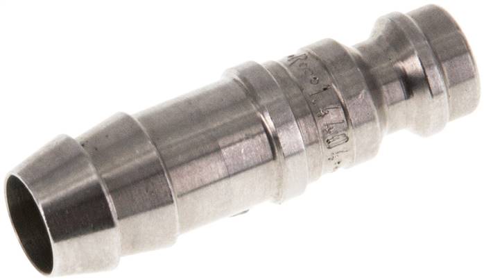 Kupplungsstecker (NW5) 9 (3/8")mm Schlauch, 1.4404