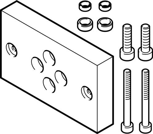 FESTO DHAA-D-E8-55-Q11-16 (1926914) Adapterbausatz