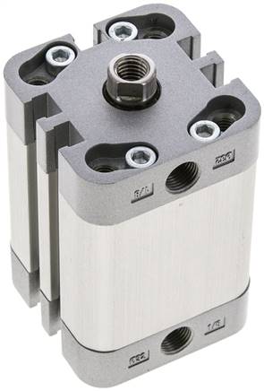 ISO 21287-Zylinder, doppeltw., Kolben 32mm, Hub 30mm, Kolbenstange mit IG