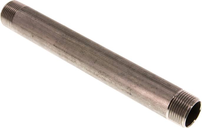 Rohrdoppelnippel R 3/4"-200mm, 1.4571