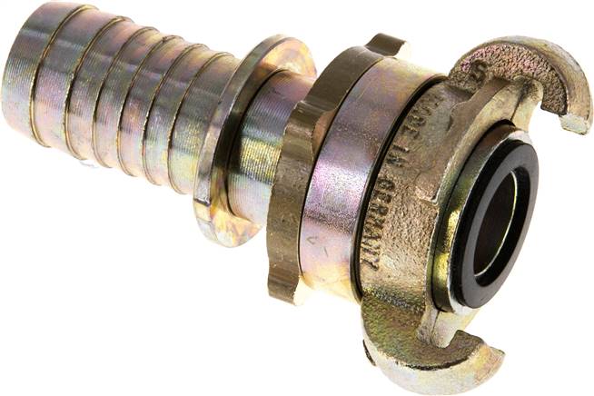 Sicherheits-Kompressorkuppl. 25 (1") mm Schlauch, S-Bund