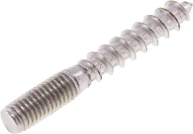 Stockschraube M 8x60, Edelstahl A2