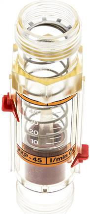 Durchflussmesser G 1" (AG), 5 - 45 l/min für Öl (100 cSt)