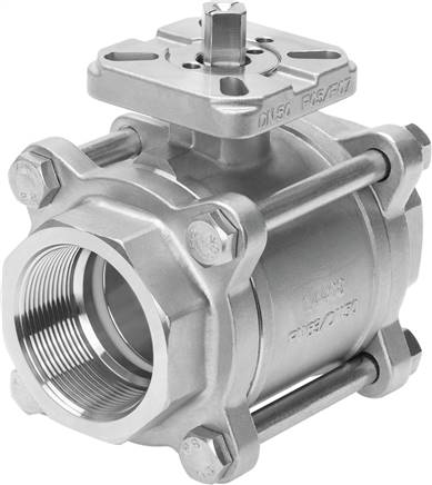 FESTO VZBA-21/2"-GG-63-T-22-F0710-V4V4T (1686648) Kugelhahn