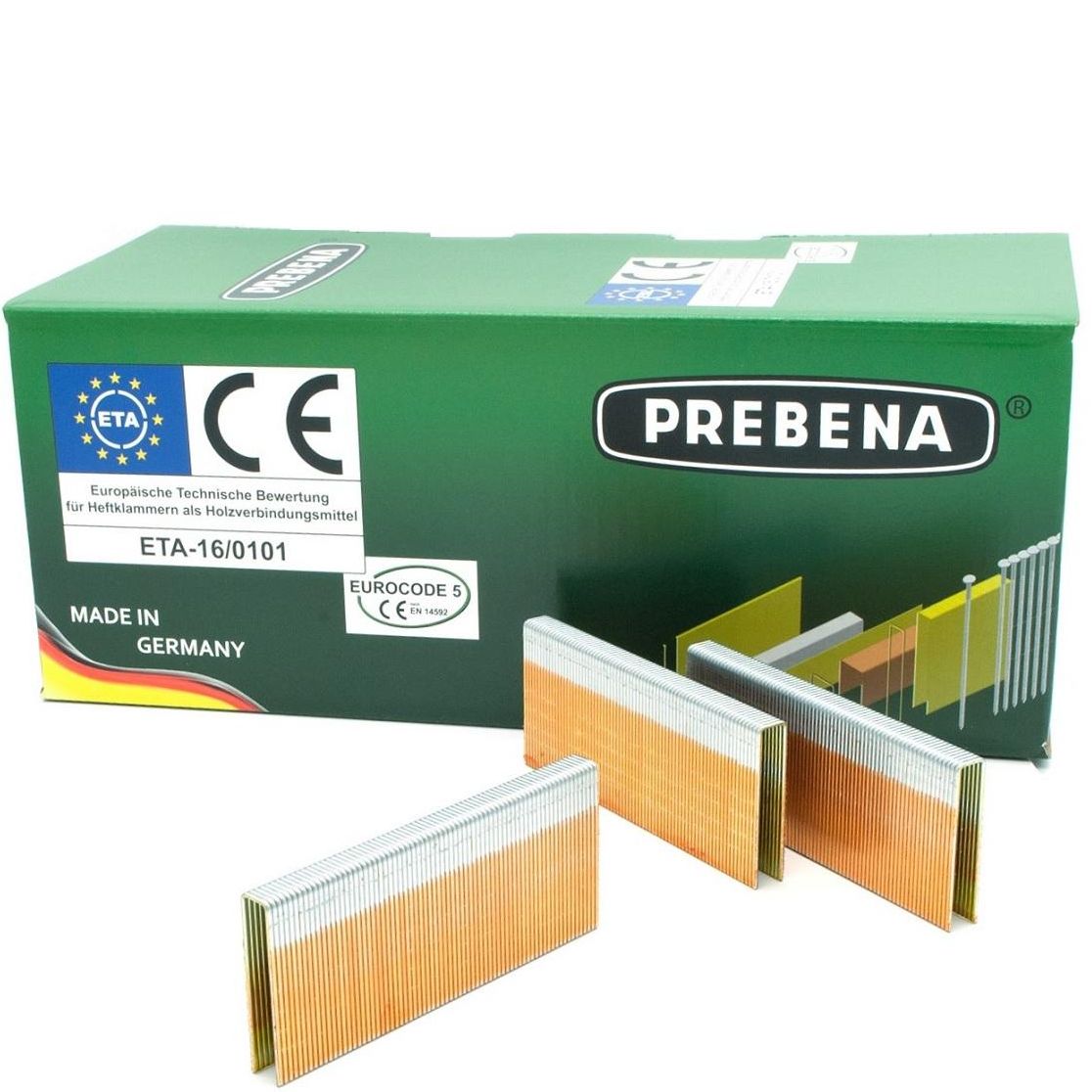 Prebena Heftklammern Z38CRFHA-ETA - rostfrei