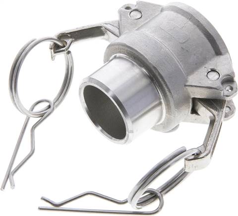 Kamlock-Kupplung mit Anschweißende 33,7mm