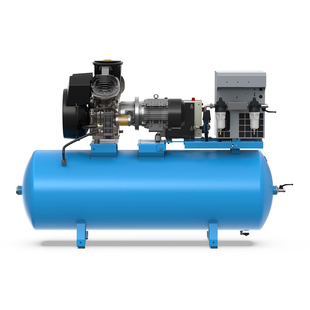 Industrie- Kolbenkompressor ölfrei ABAC Tech ATF 3 270D 10 400/3/50 CE, 4116002374