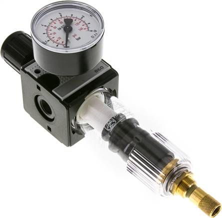 MULTIFIX Filterregler, G 1/4", 0,2 - 6bar, Baureihe 1, Kondensatablass automatisch