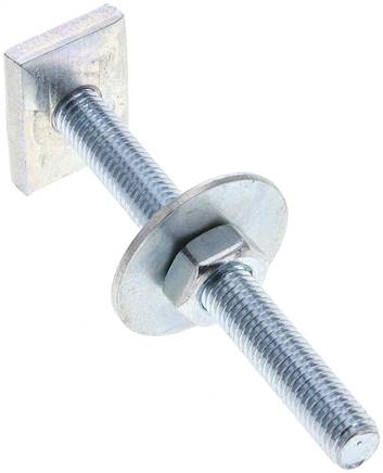 Hammerkopfschraube HS M 10x100, Stahl verzinkt (33 x 23 x 6), FI HS 38 M10X100