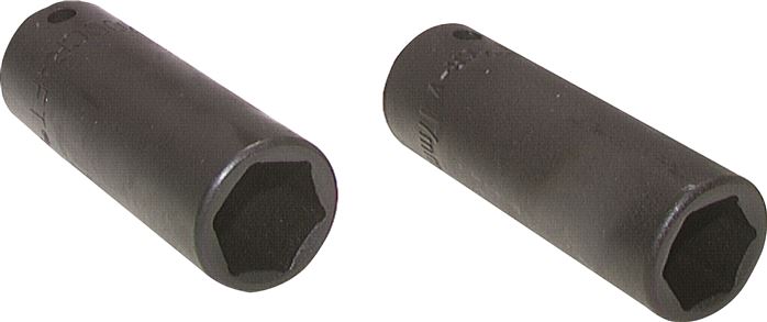Kraftstecknuss, lang, SW 19, 1/2" (12,7 mm)