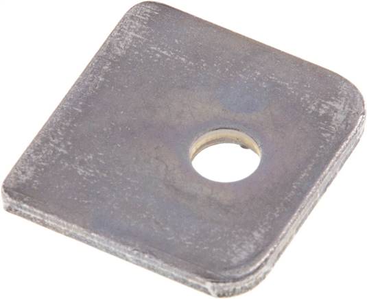 Deckplatte, Stahl verzinkt, Baugröße 0, leichte Baureihe