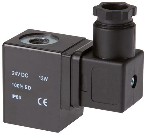 Magnetspule 12 V=, Bauform X, Steckergröße 3