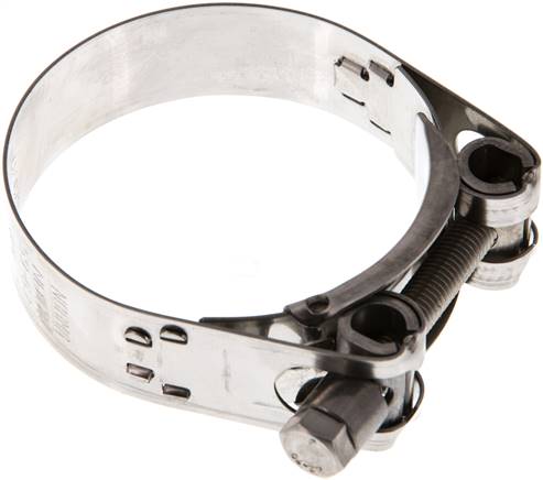 20mm Gelenkbolzenschelle, 59 - 63mm, 1.4301 (W4)